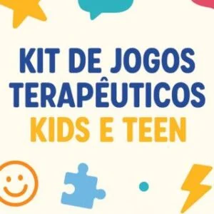 Kit de 15 Jogos Terapêuticos Kids e Teen
