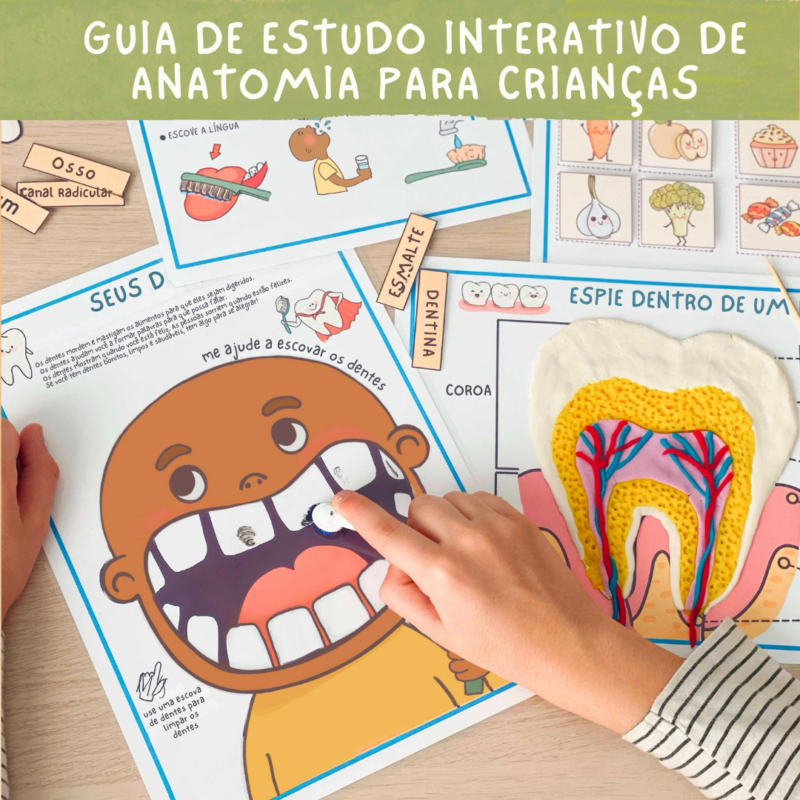 Estudo do Corpo Humano — Anatomia Infantil